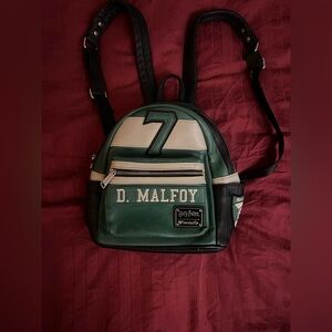 Green and Black Harry Potter Slytherin Lounge Fly Knapsack